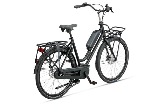 BATAVUS Quip Extra Cargo E-go, Zwart Mat